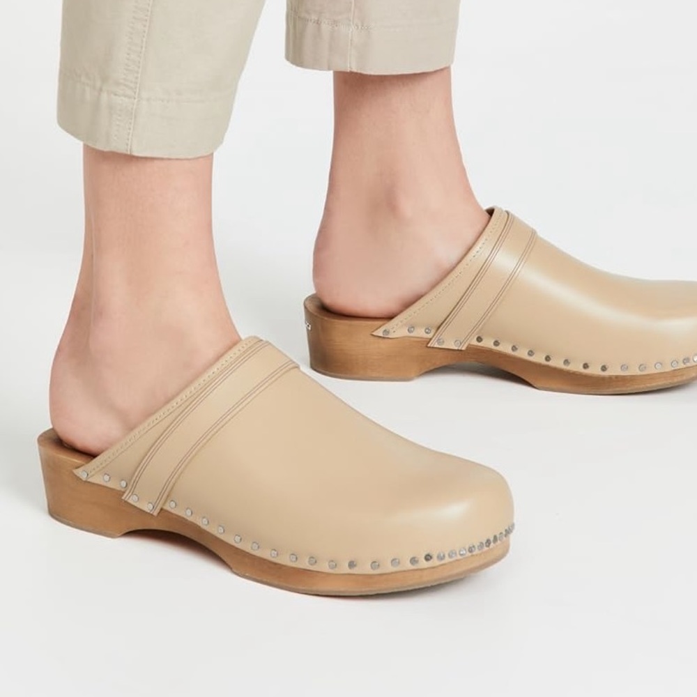 Isabel Marant leather Thalie clogs size 37